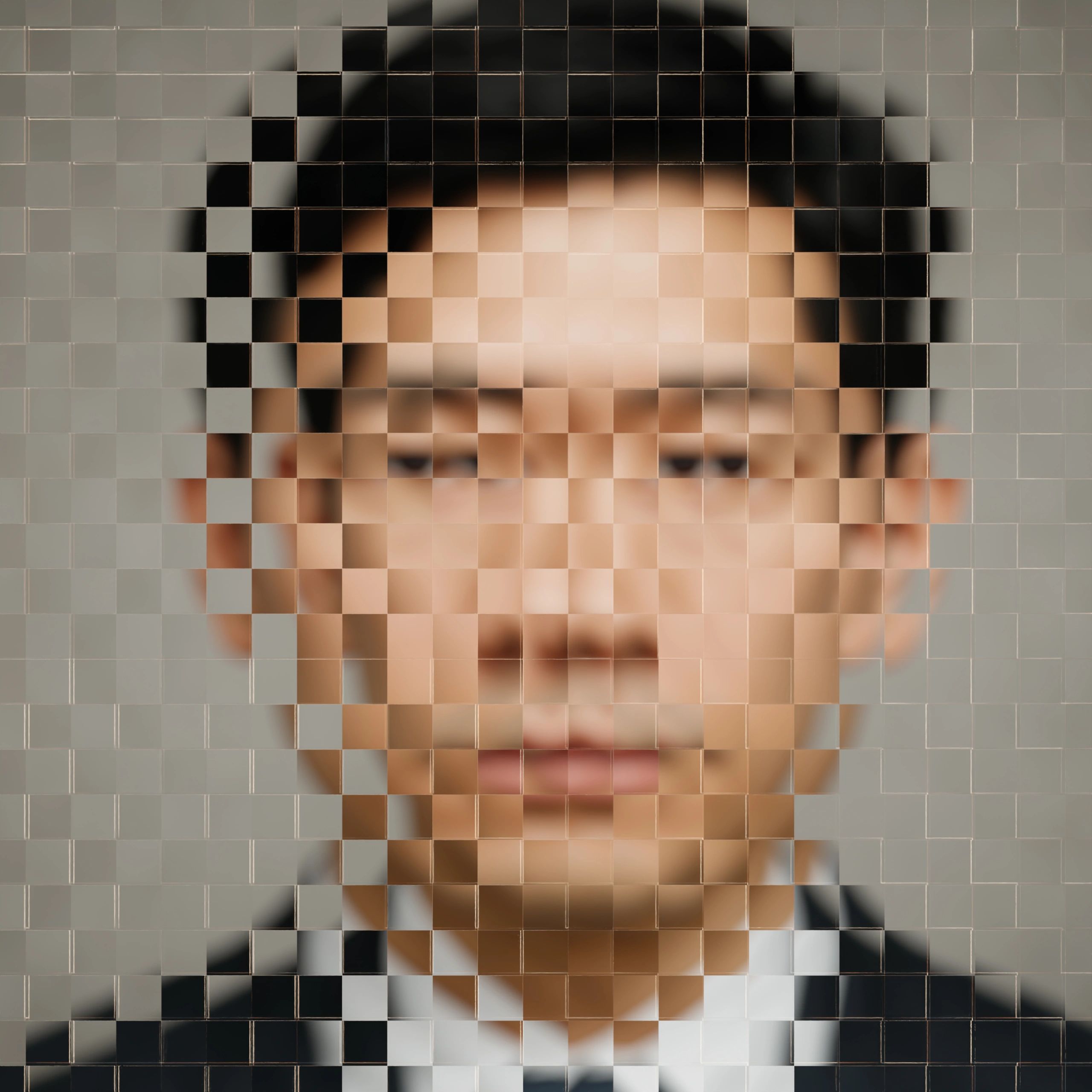 Futuristic avatar portrait for loyal member testimonial